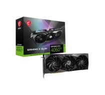 Graphics Card|MSI|NVIDIA GeForce RTX 4060 Ti|8 GB|GDDR6|128 bit|PCIE 4.0 8x|1xHDMI|3xDisplayPort|RTX4060TIGAMXSLIM8G|RTX4060TIGAMXSLIM8G