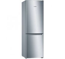 BOSCH Refrigerator KGN33NLEB, Height 176 cm, Energy class E, No Frost, Inox|KGN33NLEB