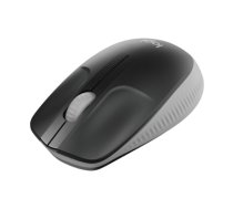 Logitech | Full size Mouse | M190 | Wireless | USB | Mid Grey|910-005906