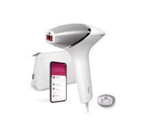 Philips Lumea IPL 8000 Series Hair Removal Device with SenseIQ | BRI940/00 | Bulb lifetime (flashes) 450.000 | Number of power levels 5 | White/Silver|BRI940/00