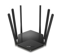 Mercusys | AC1900 Wireless Dual Band Gigabit Router | MR50G | 802.11ac | 600+1300 Mbit/s | 10/100/1000 Mbit/s | Ethernet LAN (RJ-45) ports 2 | Mesh Support No | MU-MiMO Yes | No mobile broadband | Antenna type 6xFixed | No|MR50G
