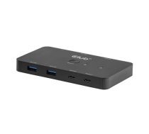 VIDEO SWITCH KVM USB-C TO HDMI/DUAL CSV-2512 CLUB3D|CSV-2512