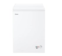 Candy | Freezer | CCHH 100E | Energy efficiency class E | Chest | Free standing | Height 84.5 cm | Total net capacity 97 L | White|CCHH 100E