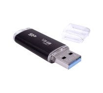Silicon Power | USB 3.1 Flash Drive | Blaze B02 | 128 GB | USB 3.2 Gen 1/USB 3.1 Gen 1/USB 3.0/USB 2.0 | Black|SP128GBUF3B02V1K