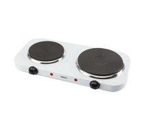 Tristar | Free standing table hob | KP-6245 | Number of burners/cooking zones 2 | Rotary | White | Electric|KP-6245