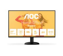 AOC Q27B35S3 | 27 " | IPS | QHD | 16:9 | 120 Hz | 1 ms | 2560 x 1440 pixels | 300 cd/m² | HDMI ports quantity 1 | Black|Q27B35S3
