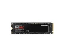 Samsung | 990 PRO | 2000 GB | SSD form factor M.2 2280 | Solid-state drive interface PCIe Gen4x4 | Read speed 7450 MB/s | Write speed 6900 MB/s|MZ-V9P2T0BW