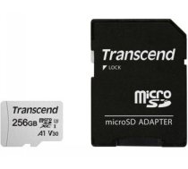 MEMORY MICRO SDXC 256GB W/ADAP/C10 TS256GUSD300S-A TRANSCEND|TS256GUSD300S-A