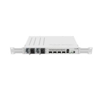 MikroTik | Cloud Router Switch | CRS504-4XQ-IN | Router Switch | Wall Mountable | Mesh Support No | MU-MiMO No | No mobile broadband | SFP+ ports quantity 4|CRS504-4XQ-IN