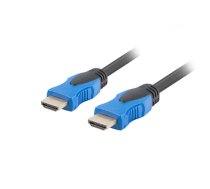 Lanberg HDMI M/M V2.0 Cable 4K CU, Black | CA-HDMI-20CU-0018-BK | 1.8 m|CA-HDMI-20CU-0018-BK