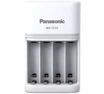 Panasonic | Battery Charger | ENELOOP BQ-CC55E | AA/AAA|BQ-CC55E