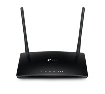 Wireless Router|TP-LINK|300 Mbps Wireless N 4G LTE Router|Wi-Fi 4 (802.11n)|Data speed 300 Mbit/s|Ethernet WAN Yes|SIM card slot Yes|WAN connection type RJ-45|Ethernet LAN Yes|3G Yes|4G Yes|4xLAN ports|TL-MR6400|TL-MR6400