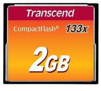 MEMORY COMPACT FLASH 2GB/MLC TS2GCF133 TRANSCEND|TS2GCF133