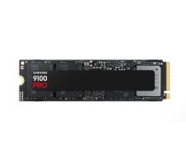 Samsung 9100 PRO | Solid state drive | 4000 GB | SSD form factor M.2 2280 | Solid-state drive interface PCI Express 5.0 x4 (NVMe) | Read speed 14800 MB/s | Write speed 13400 MB/s|MZ-VAP4T0BW