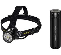 HEADLAMP H SERIES 1600 LUMENS/+POWERBANK HU60+NBP1 NITECORE|HU60+NBP1