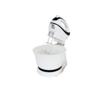 Adler | Mixer | AD 4206 | Mixer with bowl | 300 W | Number of speeds 5 | Turbo mode | White|AD 4206