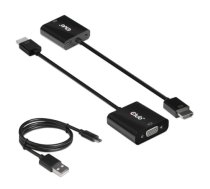 I/O ADAPTER HDMI TO VGA/AUDIO M/F CAC-1302 CLUB3D|CAC-1302
