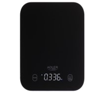 Adler Kitchen Scale | AD 3181b | Graduation 1 g | Display type LED | Black|AD 3181 black