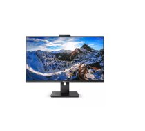 Philips P-line 326P1H - LED monitor - 32" (31.5" viewable) - 2560 x 1440 QHD @ 75 Hz - IPS - 350 cd / m² - 1000:1 - 4 ms - 2xHDMI, DisplayPort, USB-C - speakers - black texture|326P1H/00