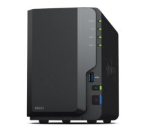 Synology | DS223 | Up to 2 HDD/SSD Hot-Swap | Realtek | RTD1619B | Processor frequency 1.7 GHz | 2 GB | DDR4|DS223