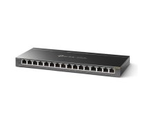 TP-LINK | Switch | TL-SG116E | Web managed | Wall mountable | 1 Gbps (RJ-45) ports quantity 16 | Power supply type External | 36 month(s)|TL-SG116E