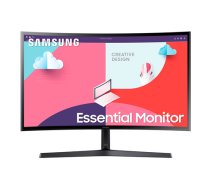 Samsung | Curved Monitor | LS24C366EAUXEN | 24 " | VA | 16:9 | 75 Hz | 4 ms | 1920 x 1080 pixels | 250 cd/m² | HDMI ports quantity 1 | Black|LS24C366EAUXEN