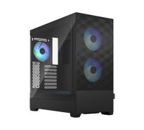 Fractal Design | op Air RGB | Side window | Black TG Clear Tint | ATX, mATX, Mini ITX | ATX|FD-C-POR1A-06