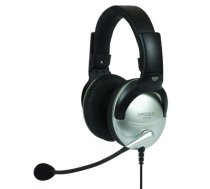 Koss | Headphones | SB45 | Wired | On-Ear | Microphone | Silver/Black | Noise canceling|195679