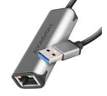 Axagon ADE-25R SUPERSPEED USB-A 2.5 GIGABIT ETHERNETCompact aluminum USB-A 3.2 Gen 1 2.5 Gigabit Ethernet 10/100/1000/2500 Mbit adapter with automatic installation.|ADE-25R