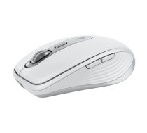 Logitech MX Anywhere 3S Mouse - RF Wireless + Bluetooth, Laser, 8000 DPI, Pale Grey (White)|910-006930