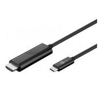 Goobay | Black | USB-C male | HDMI male (type A) | USB-C to HDMI | 1.8 m|77528