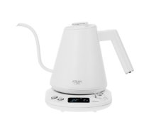 Adler | Kettle | AD 1349w | Electric | 1100 W | 1 L | Stainless Steel | 360° rotational base | White|AD 1349w