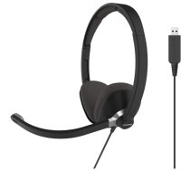 Koss | USB Communication Headsets | CS300 | Wired | On-Ear | Microphone | Noise canceling | Black|194283