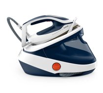 TEFAL | Steam Station Pro Express | GV9712E0 | 3000 W | 1.2 L | 7.7 bar | Auto power off | Vertical steam function | Calc-clean function | White/Blue|GV9712E0