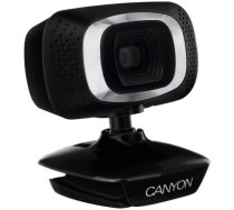 CANYON webcam C3 HD 720p Black|CNE-CWC3N