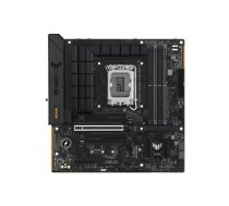 ASUS TUF GAMING B760M-PLUS WIFI II | Asus | Processor family Intel B760 | Processor socket 1 x LGA1700 Socket | 4 DIMM slots - DDR5, non-ECC, on-die ECC, unbuffered | Supported hard disk     drive interfaces SATA-600 (RAID), 3 x M.2 | Number of SATA connector|90MB1HE0-M0EAY0