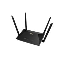 Wireless AX1800 Dual Band Gigabit Router, UK | RT-AX53U | 1201+600 Mbit/s | Ethernet LAN (RJ-45) ports 4 | Mesh Support No | MU-MiMO Yes | No mobile broadband | Antenna type External     antenna x 4 | 36 month(s)|90IG06P0-MO3500