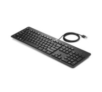 HP Slim USB Wired Keyboard - Smartcard - Black - ESTONIAN (BULK of 10 pcs)|Z9H48A6#ARK