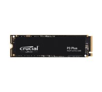 SSD diskdziņš|CRUCIAL|P3 Plus|4TB|M.2|PCIE|NVMe|3D NAND|rakstīšanas ātrums 4100 MB/sec|lasīšanas ātrums 4800 MB/sec|TBW 800 TB|MTBF 1500000 stundas|CT4000P3PSSD8|CT4000P3PSSD8