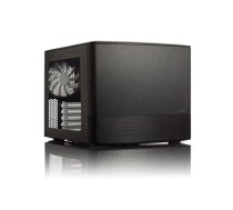 Fractal Design | NODE 804 | Side window | 2 - USB 3.0Audio in/outPower button with LED (white)HDD activity LED (white) | Black | Micro ATX|FD-CA-NODE-804-BL-W