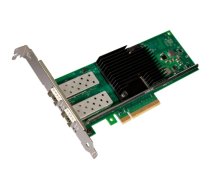 Intel Ethernet Converged Network Adapter X710-DA2, 10GbE/1GbE dual ports SFP+, PCI-E 3.0x8 (Low Profile and Full Height brackets included) bulk|X710DA2BLK