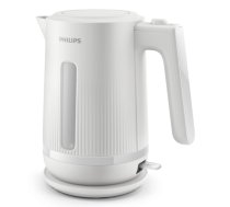 Philips Kettle | HD9411/00 3000 Series | Electric | 2200 W | 1.7 L | Plastic | 360° rotational base | White|HD9411/00