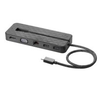 HP USB-C Mini Wired USB 3.2 Gen 1 (3.1 Gen 1) Type-C Black|1PM64AA#AC3