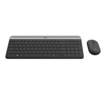 Logitech MK470 Slim Combo Wireless Keyboard + Mouse, US, Graphite|920-009204