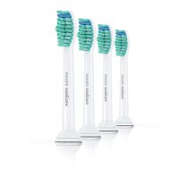 Philips | HX6014/07 Standard Sonic | Toothbrush Heads | Heads | For adults and children | Number of brush heads included 4 | Sonic technology | White|HX6014/07