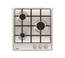 Simfer | Hob | H4.300.VGRIM | Gas | Number of burners/cooking zones 3 | Rotary knobs | Stainless steel|H4.300.VGRIM