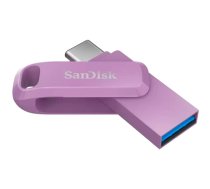 SanDisk Ultra Dual Drive Go USB Type- C, Lavender, Global, 400MB/s 256GB|SDDDC3-256G-G46L