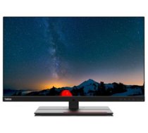 Lenovo | ThinkVision | P27u-20 | 27 " | IPS | 4K UHD | 16:9 | 60 Hz | 4 ms | 3840 x 2160 | 450 cd/m² | HDMI ports quantity 2 | Raven Black | Warranty 36 month(s)|62CBRAT6EU