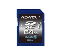 ADATA | Premier | 64 GB | SDHC | Flash memory class 10 | No|ASDX64GUICL10-R