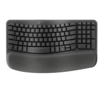 LOGITECH Wave Bluetooth ergonomic keyboard - GRAPHITE - NORDIC|920-012298